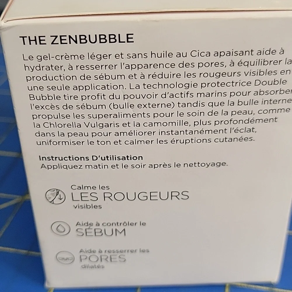 BeautyBio The ZenBubble Oil Free Calming Gel Cream 50ml New Sealed Box